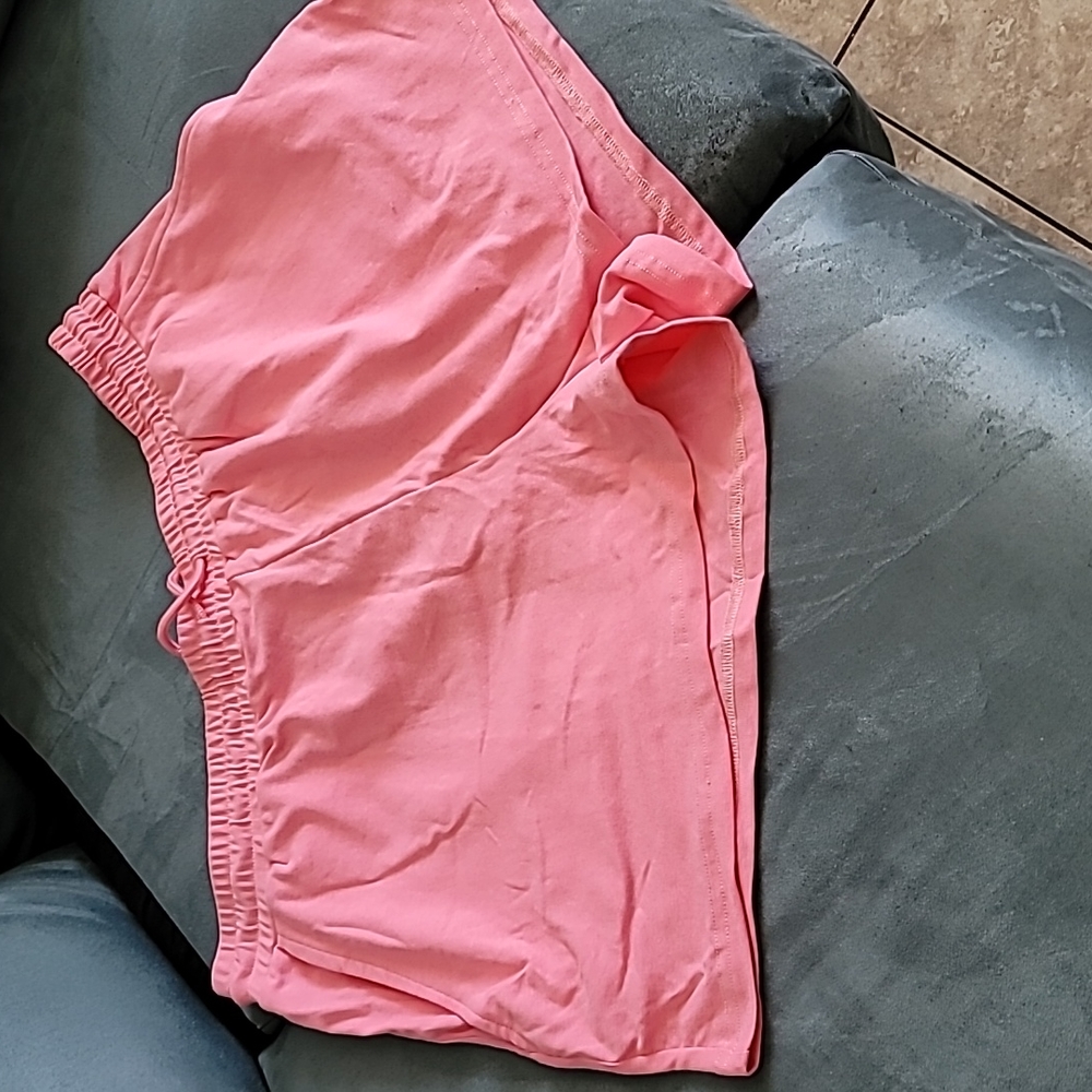 XL Pink Cotton Shorts
